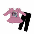 Haunted Dogs Peplum Set