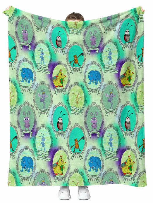 Bugs 60x60 Plush