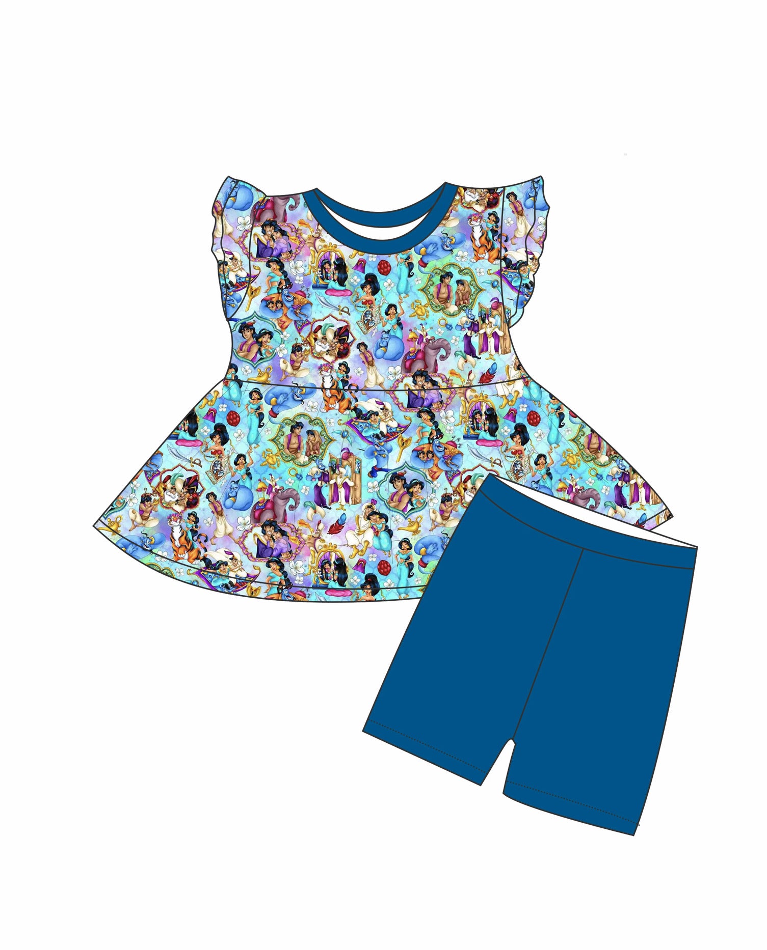 Arabian Ever After Peplum