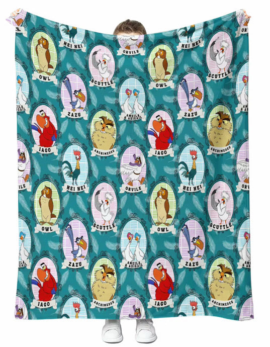 Birds 60x60 plush