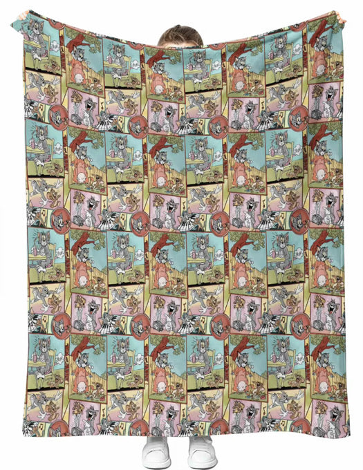 Chasing trouble 60 x 60 plush