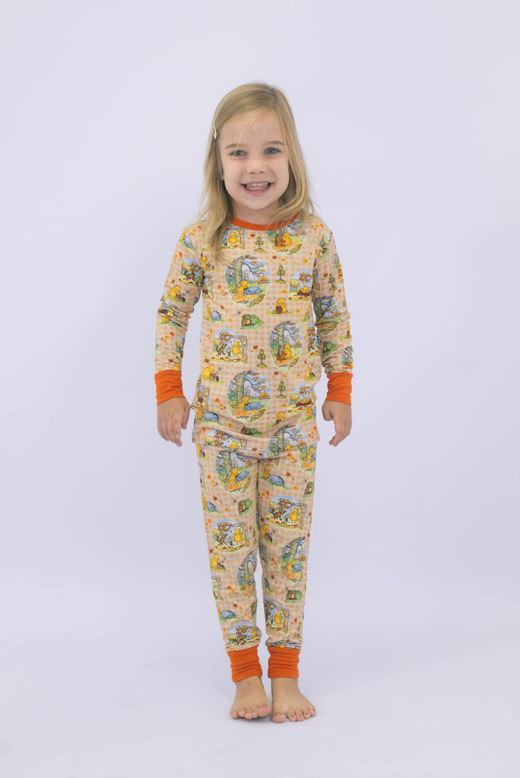 Fall Pooh Long Sleeve 2pc Set