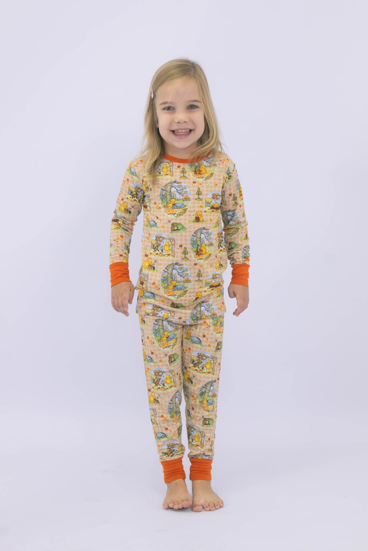Fall Pooh Long Sleeve 2pc Set