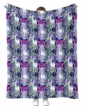 Magical unicorn 60x60 plush