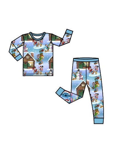 PREORDER - A Very Merry Mousemas Long Sleeve 2pc PJ