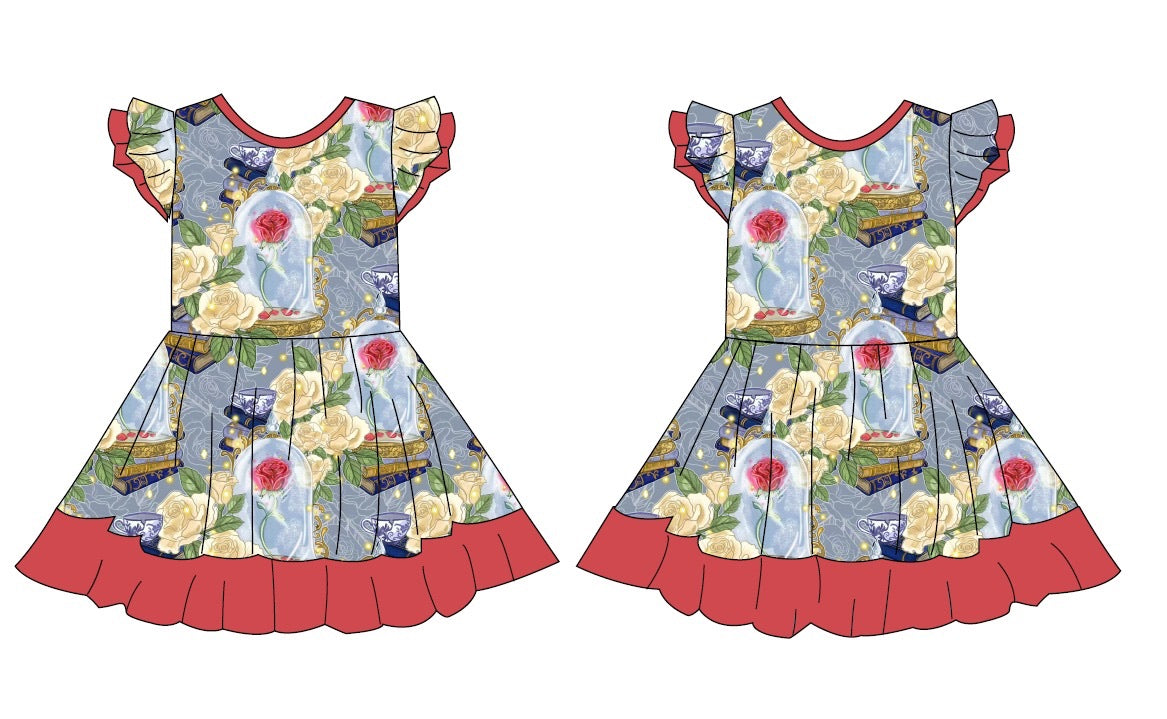 Enchanted Rose Flutter Twirl