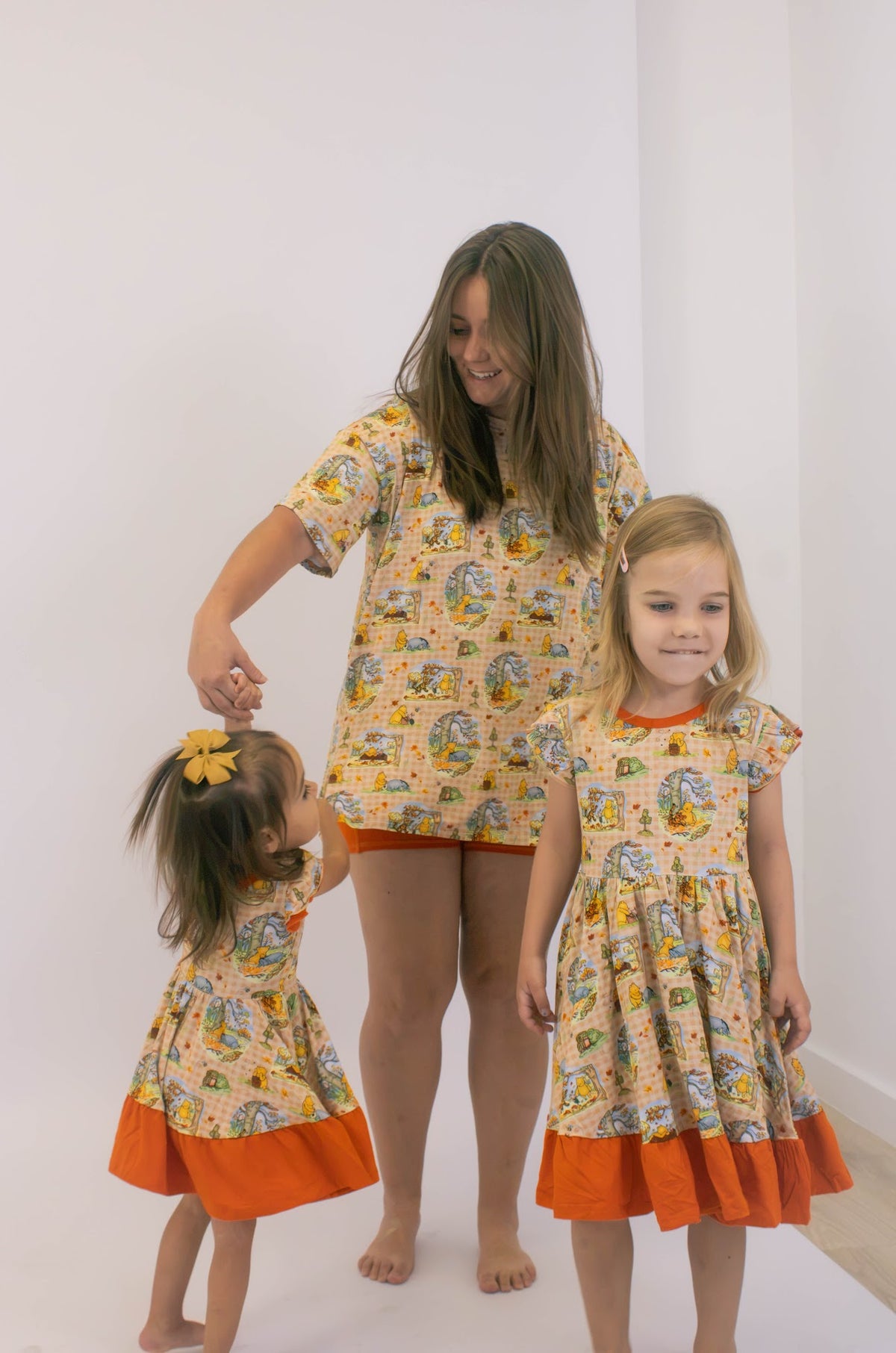 Fall Pooh Adult Biker Set