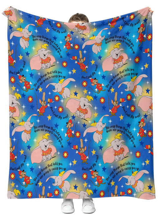 Dreams take flight 60x60 plush