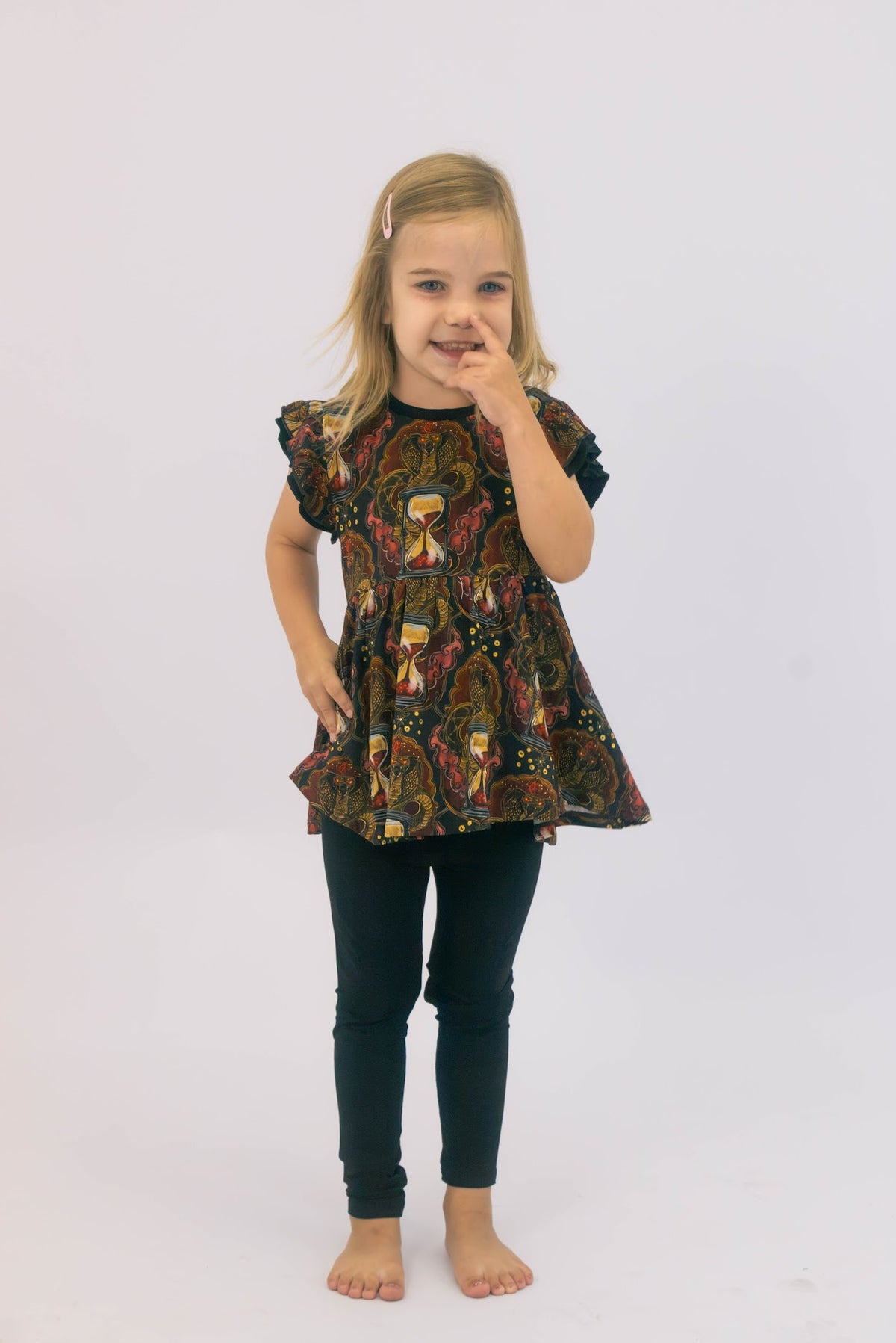 Serpents Gaze Peplum Set