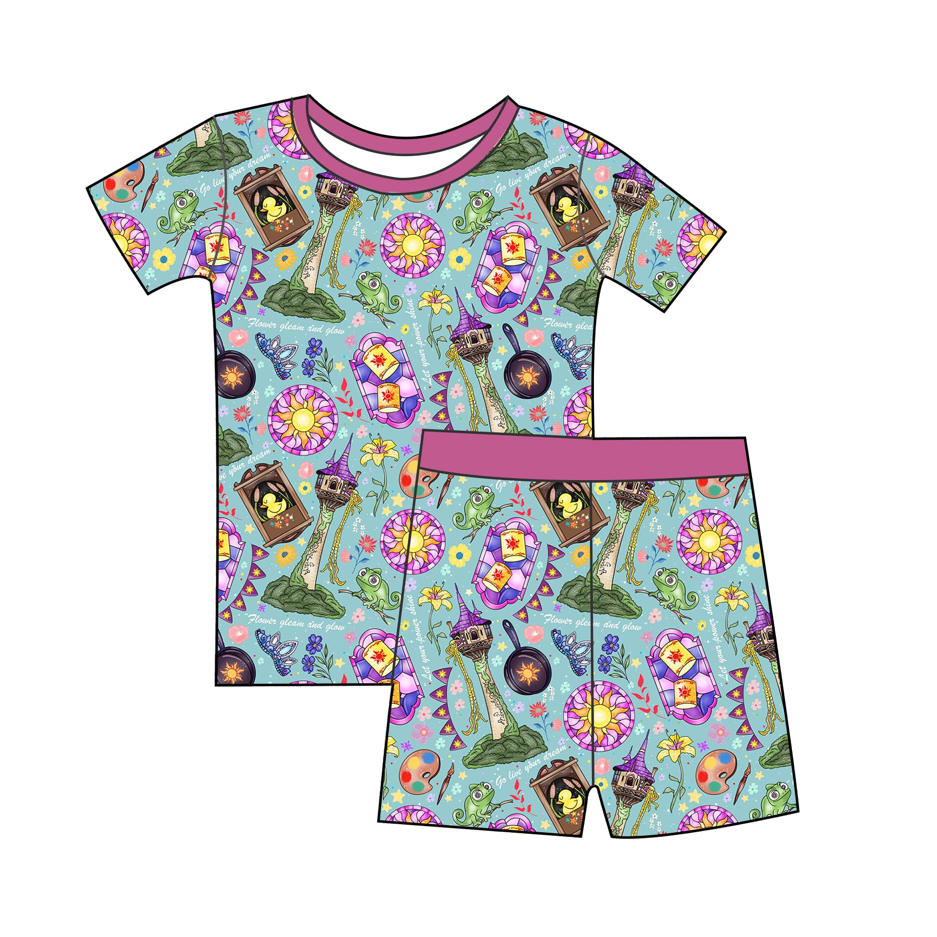 Lanterns & Daydream Short Pj Set