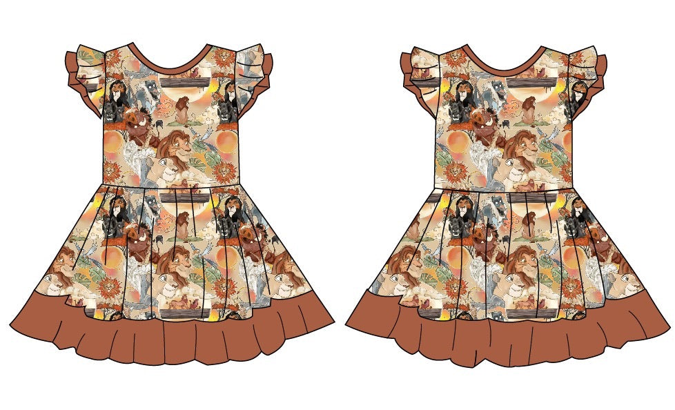 Hakuna Sunset Flutter Twirl