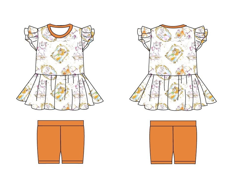 Portraits & Purrs Peplum