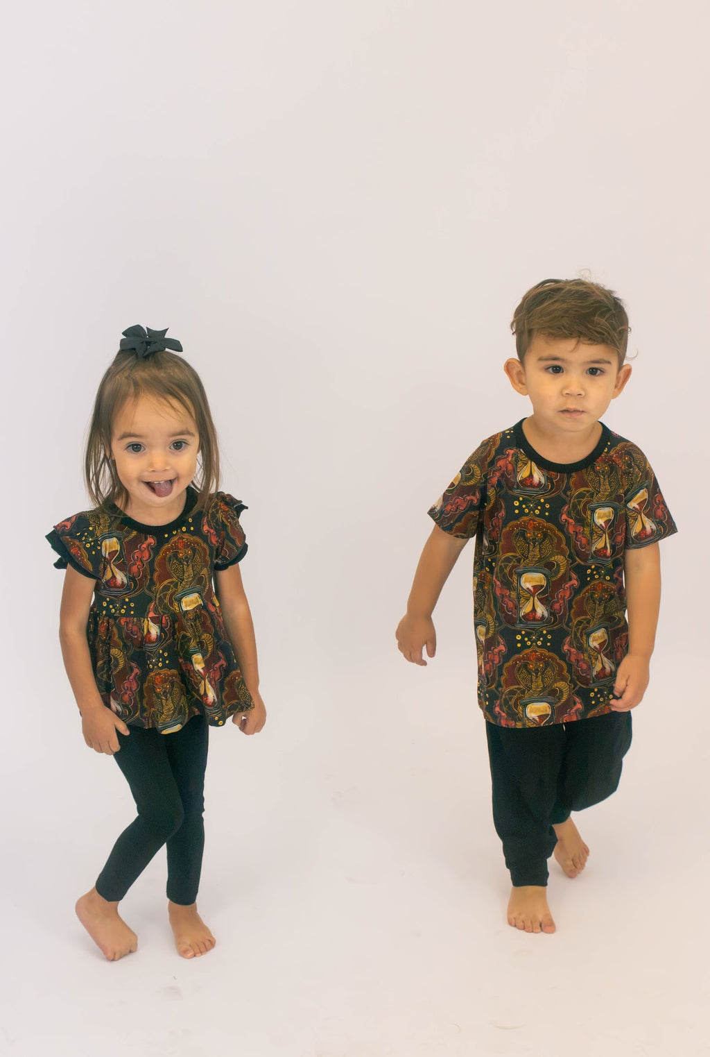 Serpents Gaze Peplum Set
