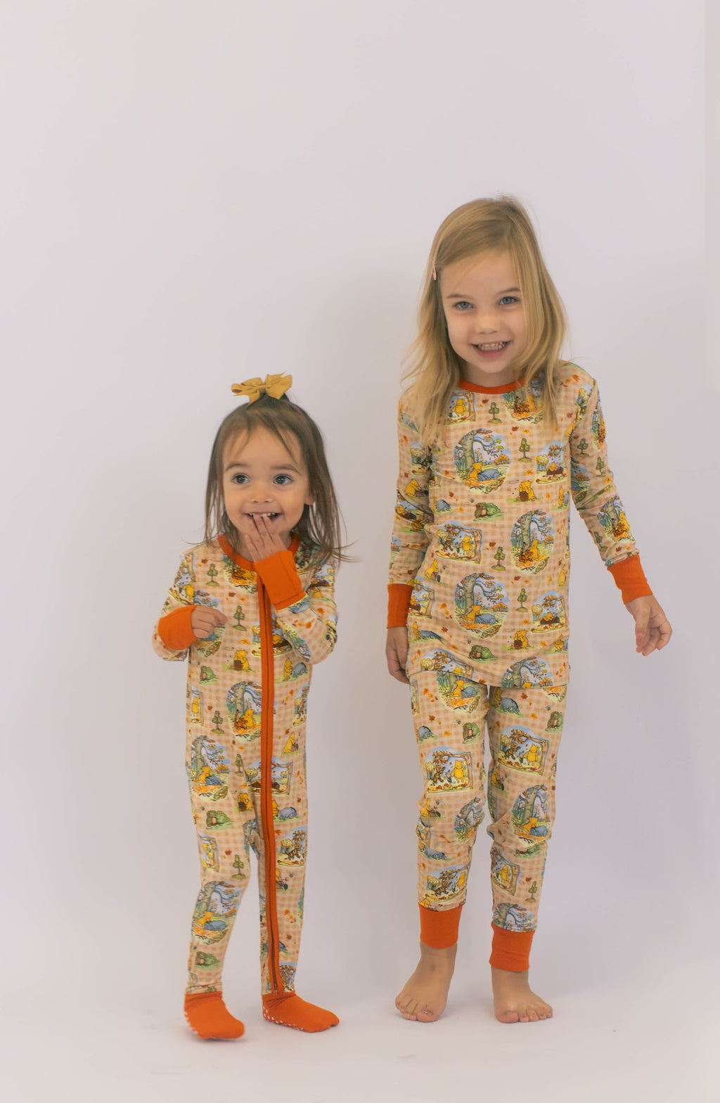 Fall Pooh Long Sleeve 2pc Set