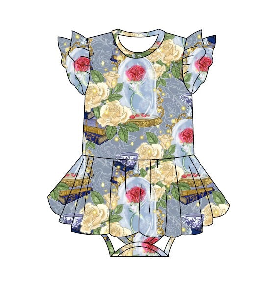 Enchanted Rose Bodysuit Twirl