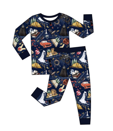 Forks After Dark Long Sleeve PJ Set