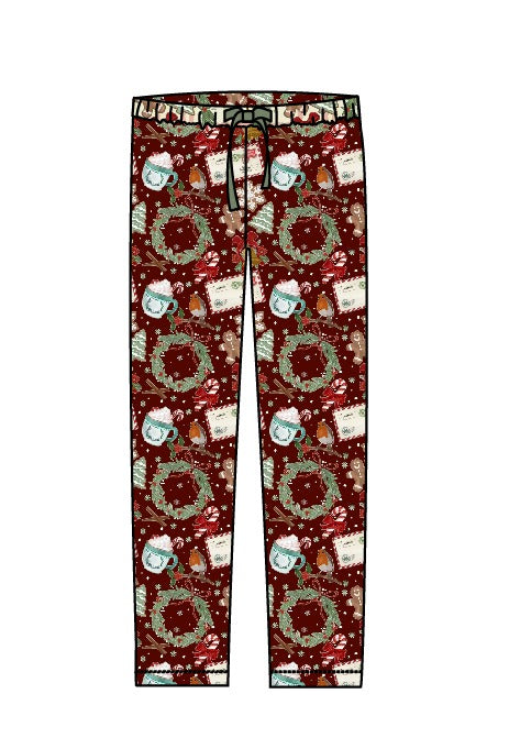 PREORDER - Classic Christmas Straight Leg Pant